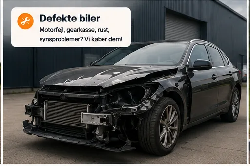 Defekte biler hos KvikBilsalg
